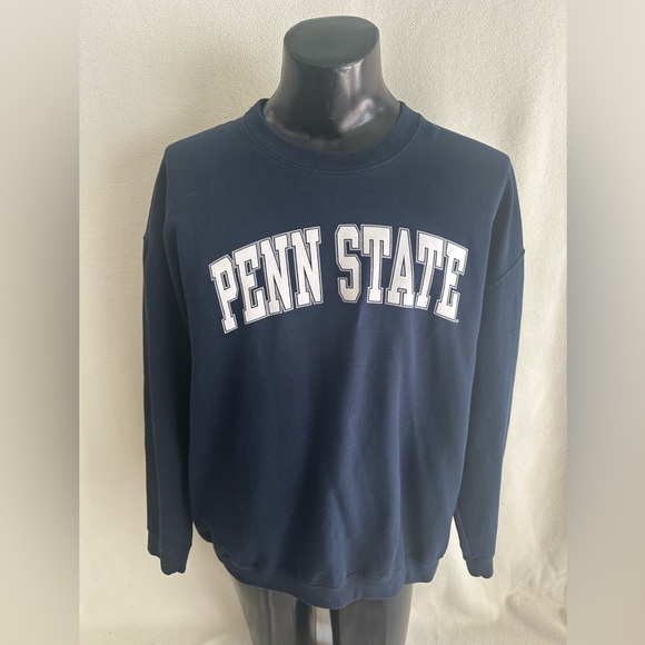 Penn State Nittany Lions Sweatshirt Adult XXL Blue 84 Pullover Penn State Print# - Picture 1 of 8